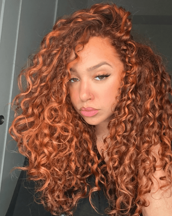 Ginger Curls in Bloom