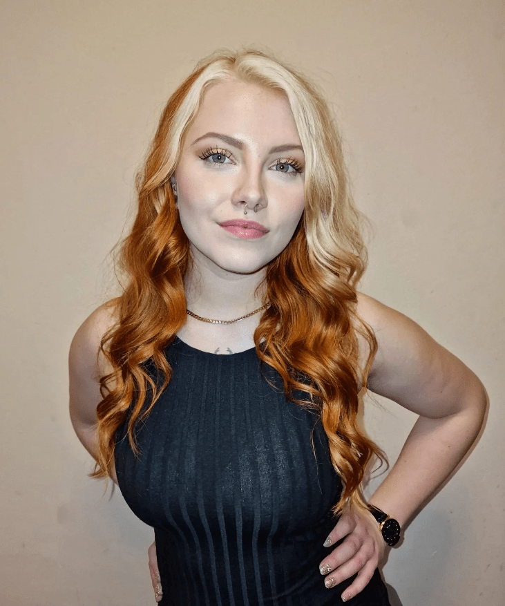 Ginger Hair with Blonde
