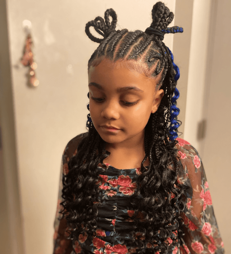 20 Adorable Cornrow Hairstyles For Kids - Inspiring Hair