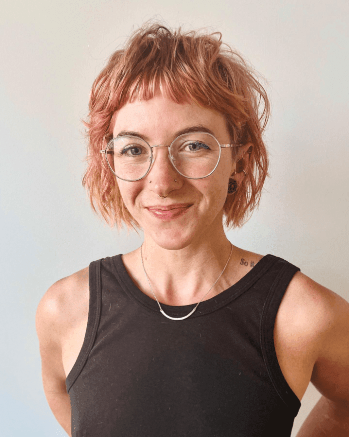 Playful Pink Textured Bob