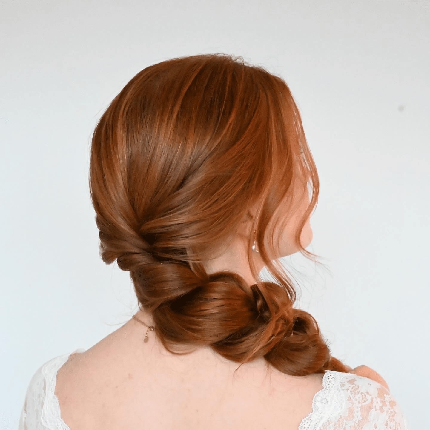 Romantic Auburn Twists