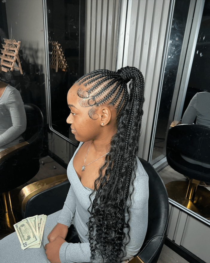 Shuku Elegance with Wavy Charm