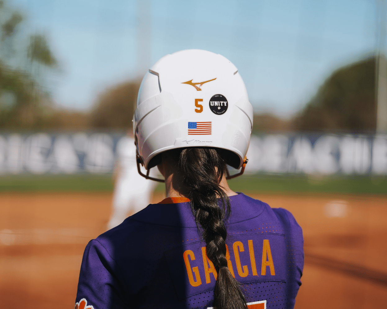 Sporty Softball French Braid