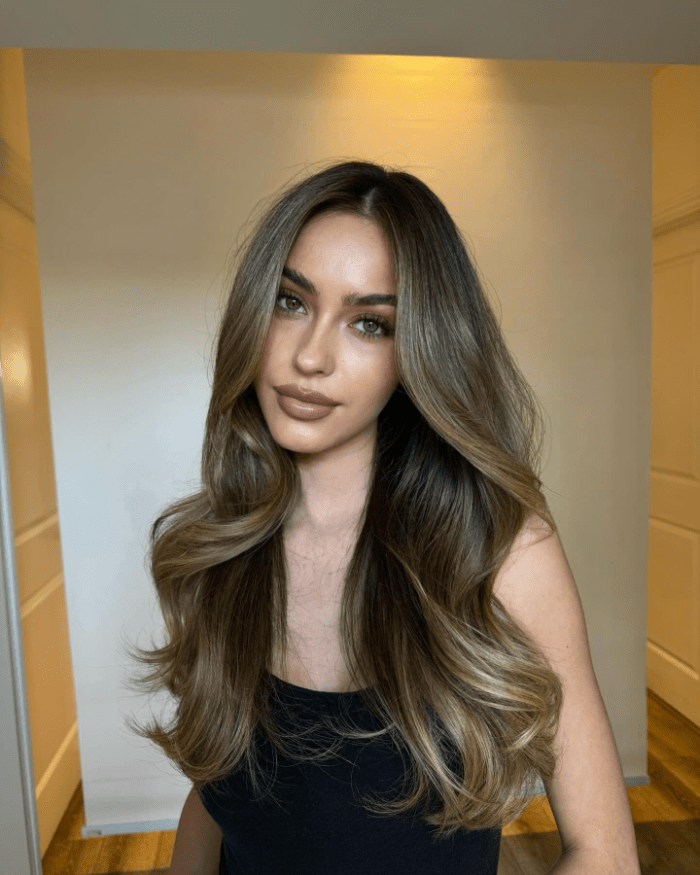 Sun-Kissed Brunette Waves