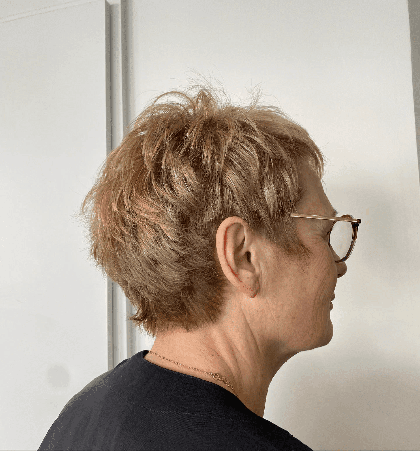 Sun-Kissed Tousled Pixie