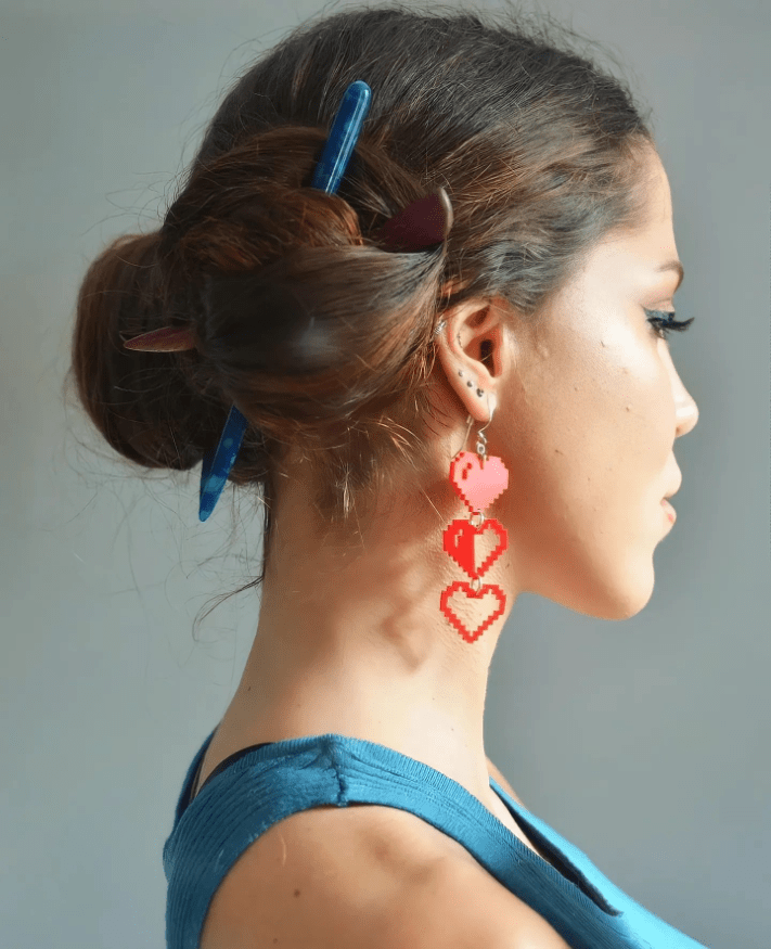 Vibrant Buns with Whimsy