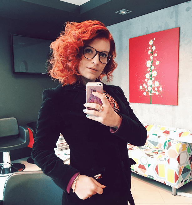 Vibrant Fiery Curls Unleashed