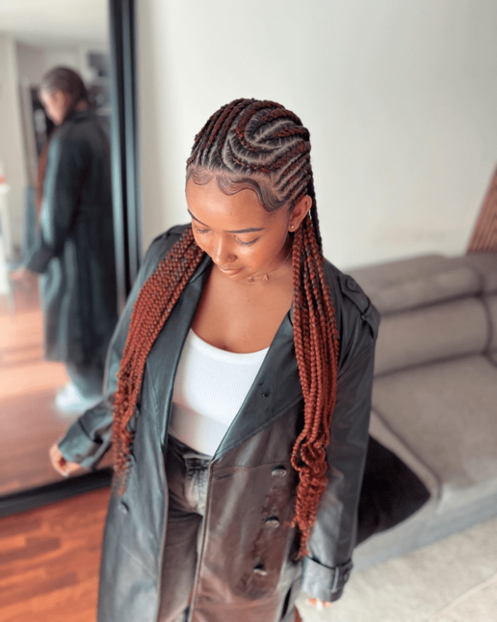 Woven Ombre Braids