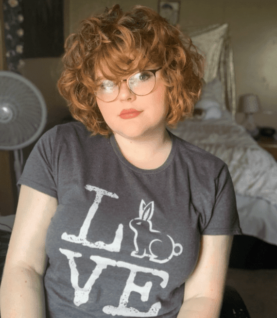 Bouncy Curls and Wispy Bangs