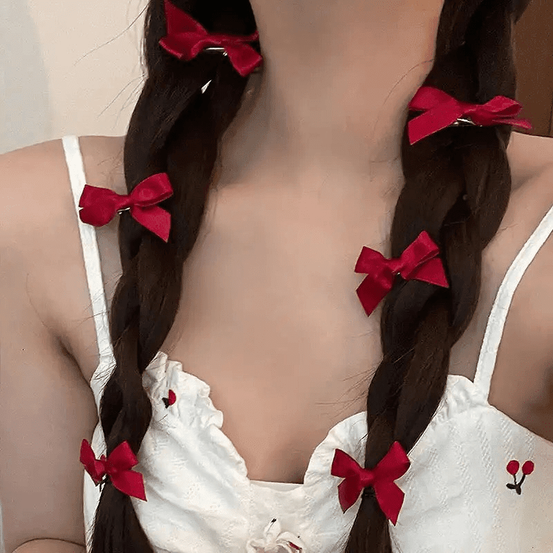 Braids and Bows Elegance