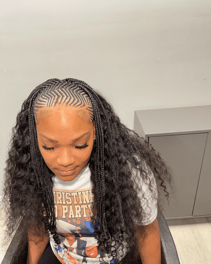 Braids Meet Waves Elegance