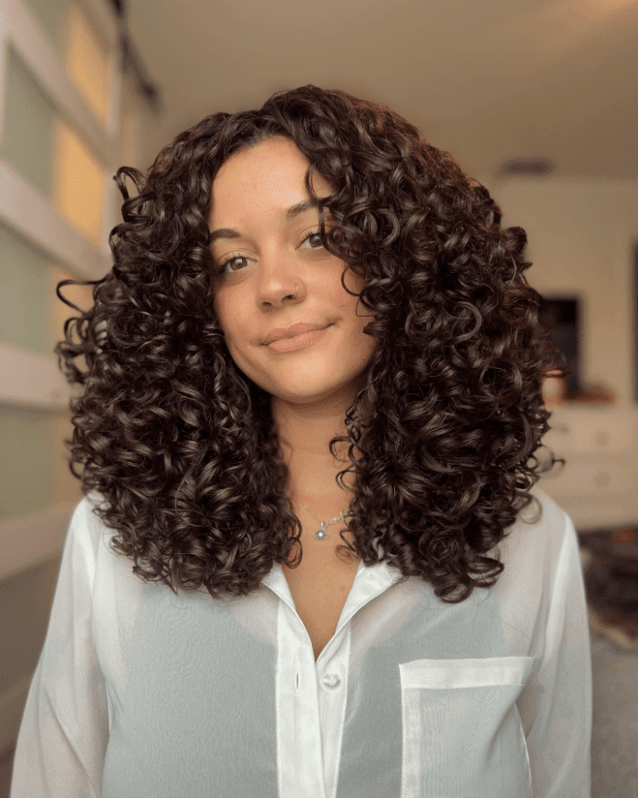 Curly Elegance Sculpted Perfection