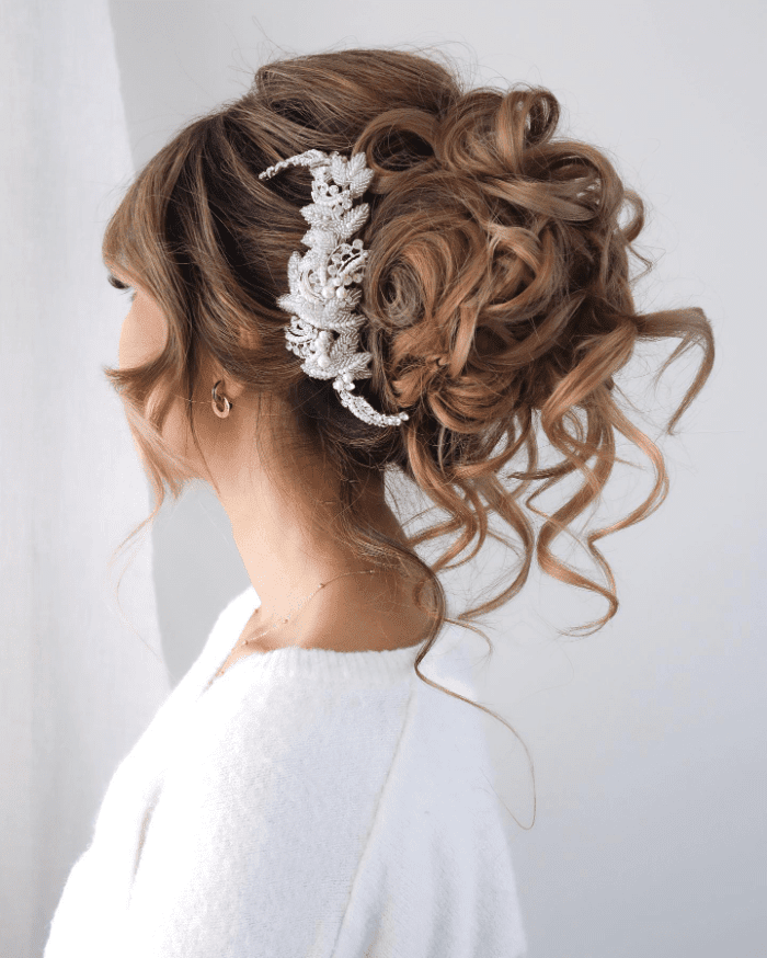 Enchanted Vintage Romance Updo