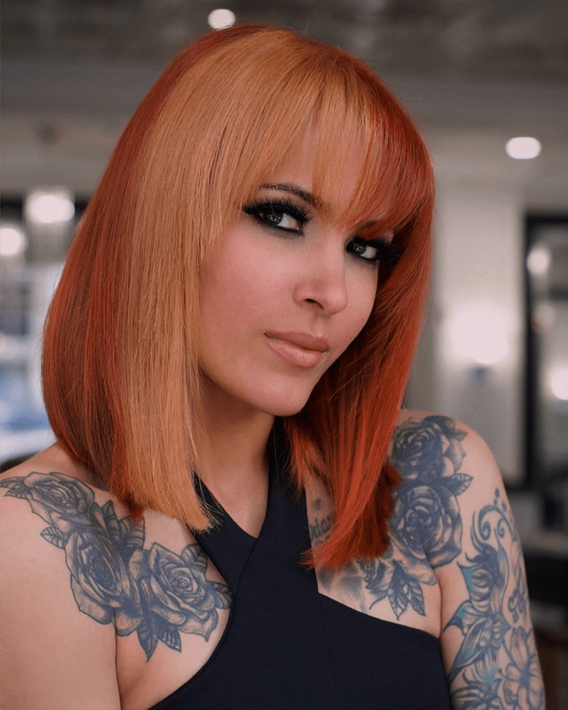 Fiery Copper Confidence Cut