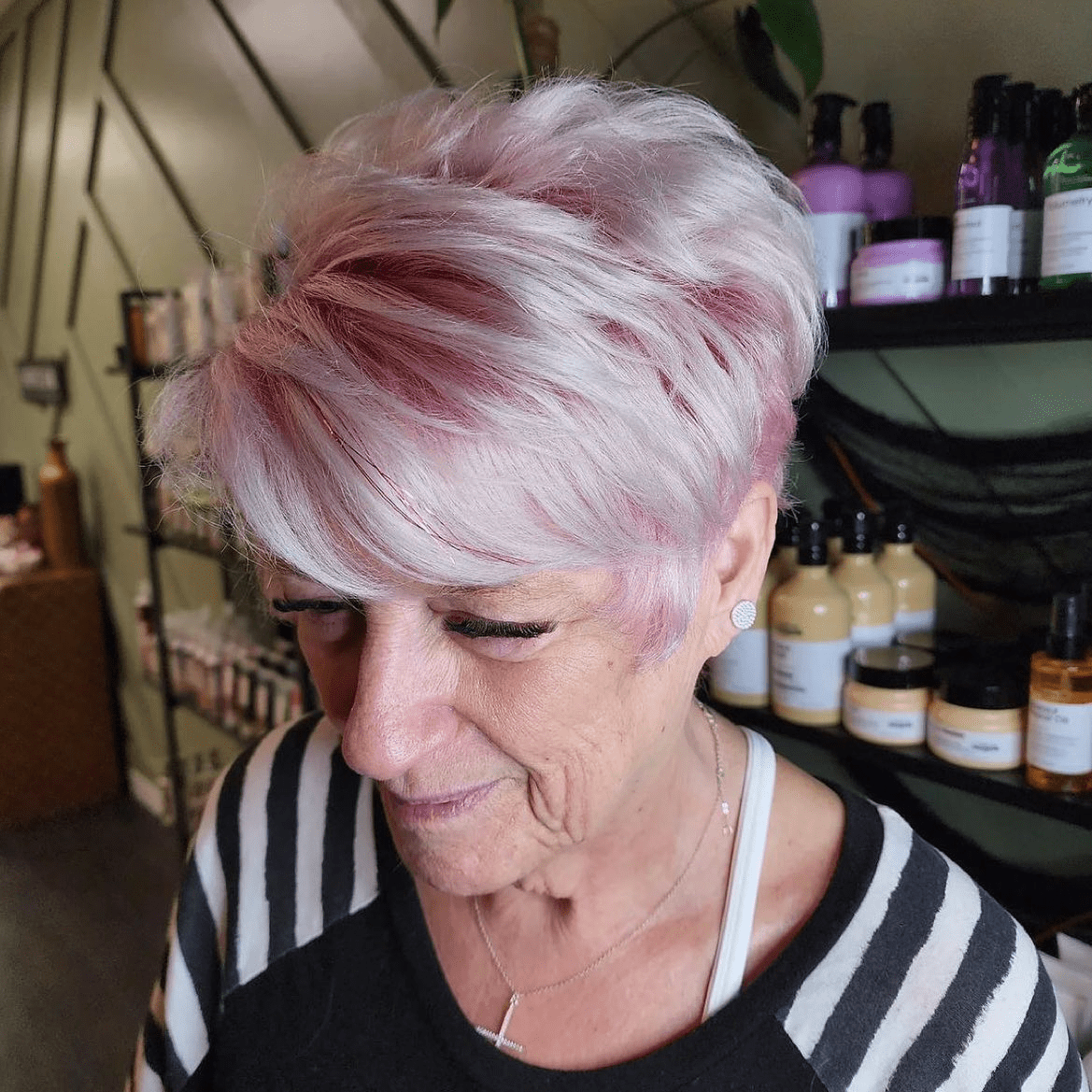 Silver Pink Radiance Cut