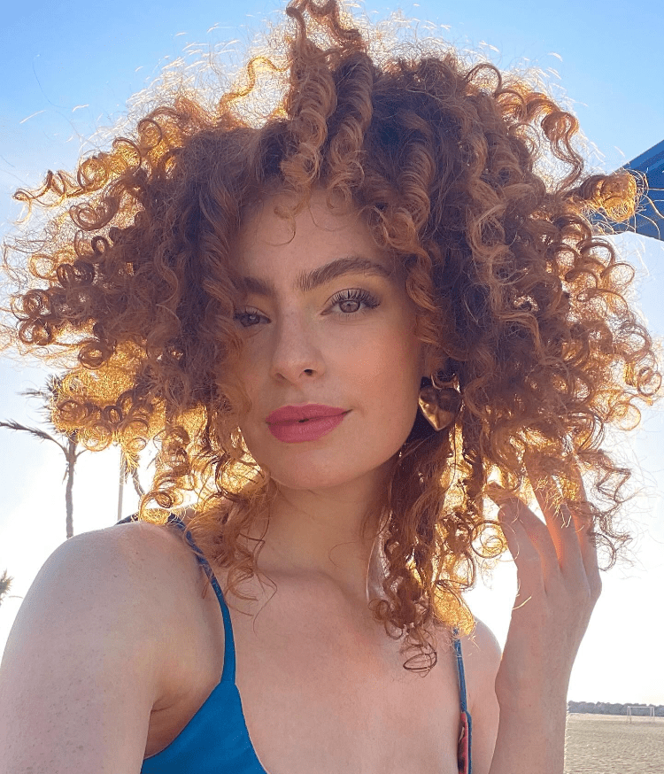 Sun-Kissed Fiery Curls