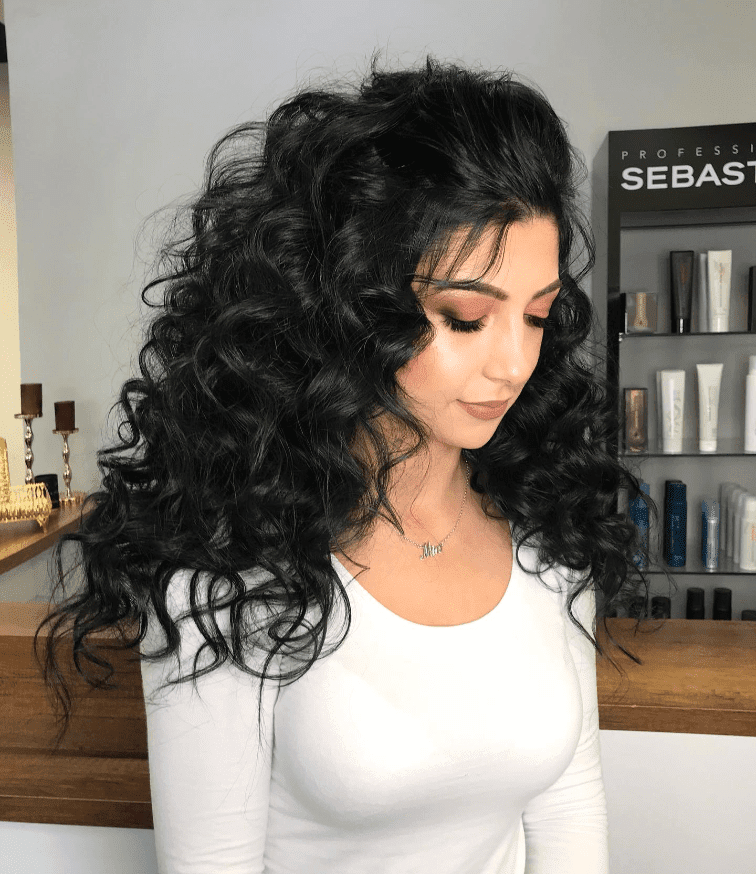 Cascading Curls of Elegance