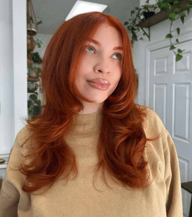 Ginger Waves of Elegance