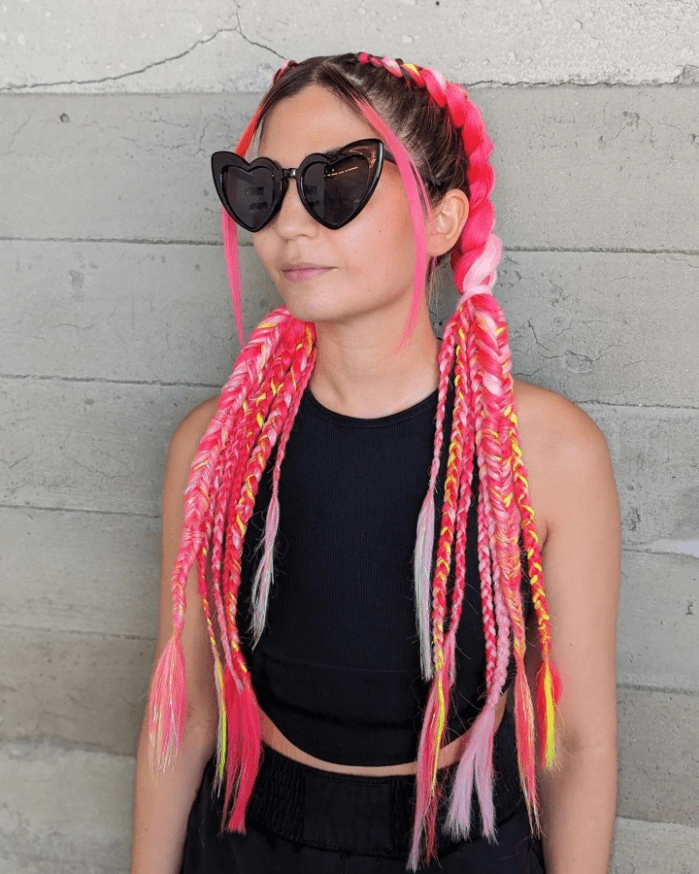 Neon Braid Fusion Fest