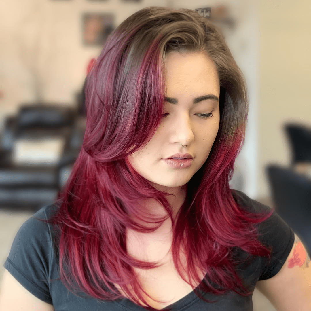 Radiant Fuschia Fusion Waves