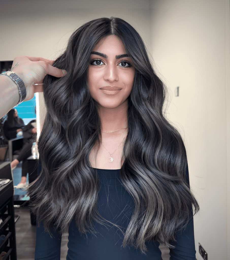 20 Smoky Sensations Black Hair Transformed With Ash Highlights