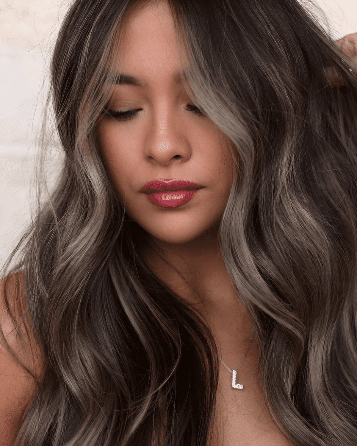 sun kissed balayage waves