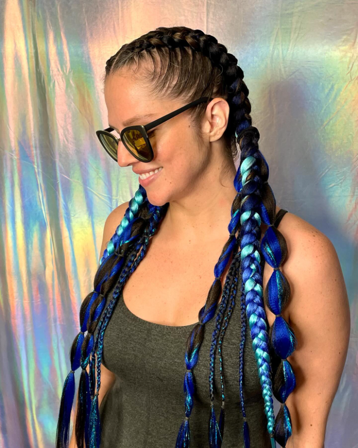 Vibrant Braids Fusion