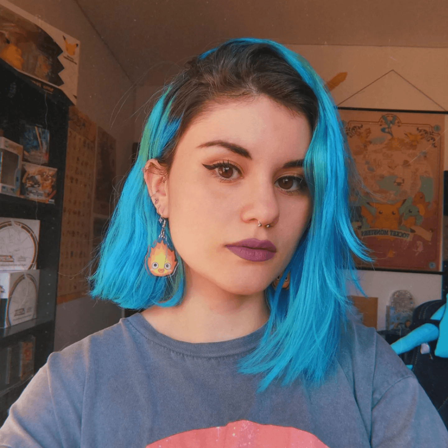 Bold Electric Blue Vibes