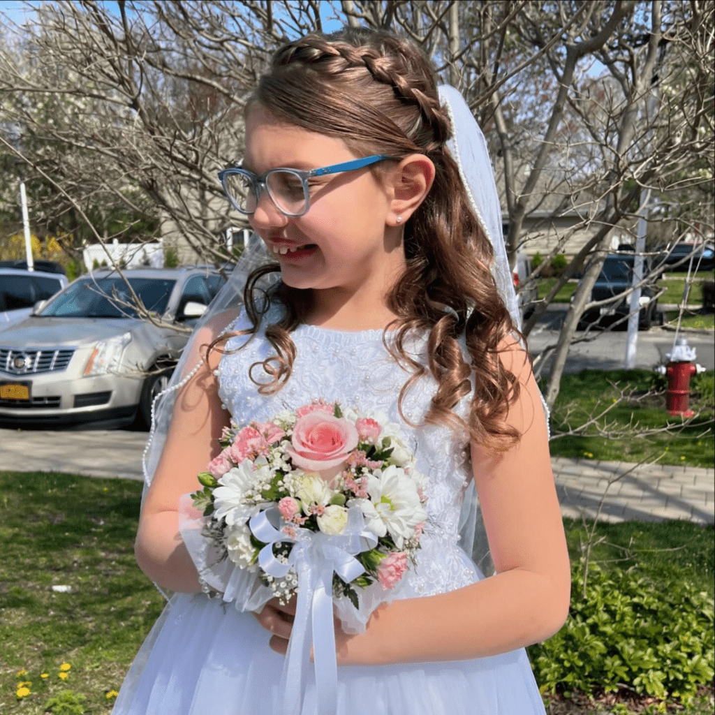 Simple Communion Styles 45 Adorable First Communion Hairstyles For Girls
