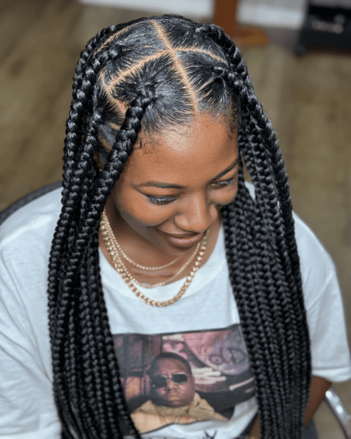 30 Stylish Braids For Black Hair - Inspiring Hairstyles