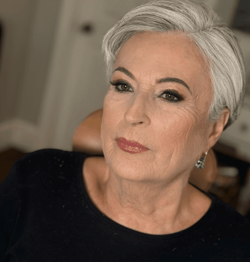Elegant Silver Pixie Style
