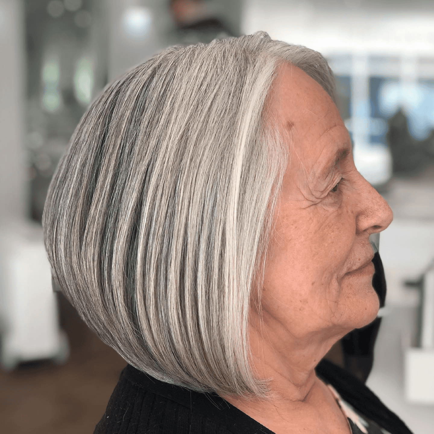 Embracing Graceful Silver Elegance