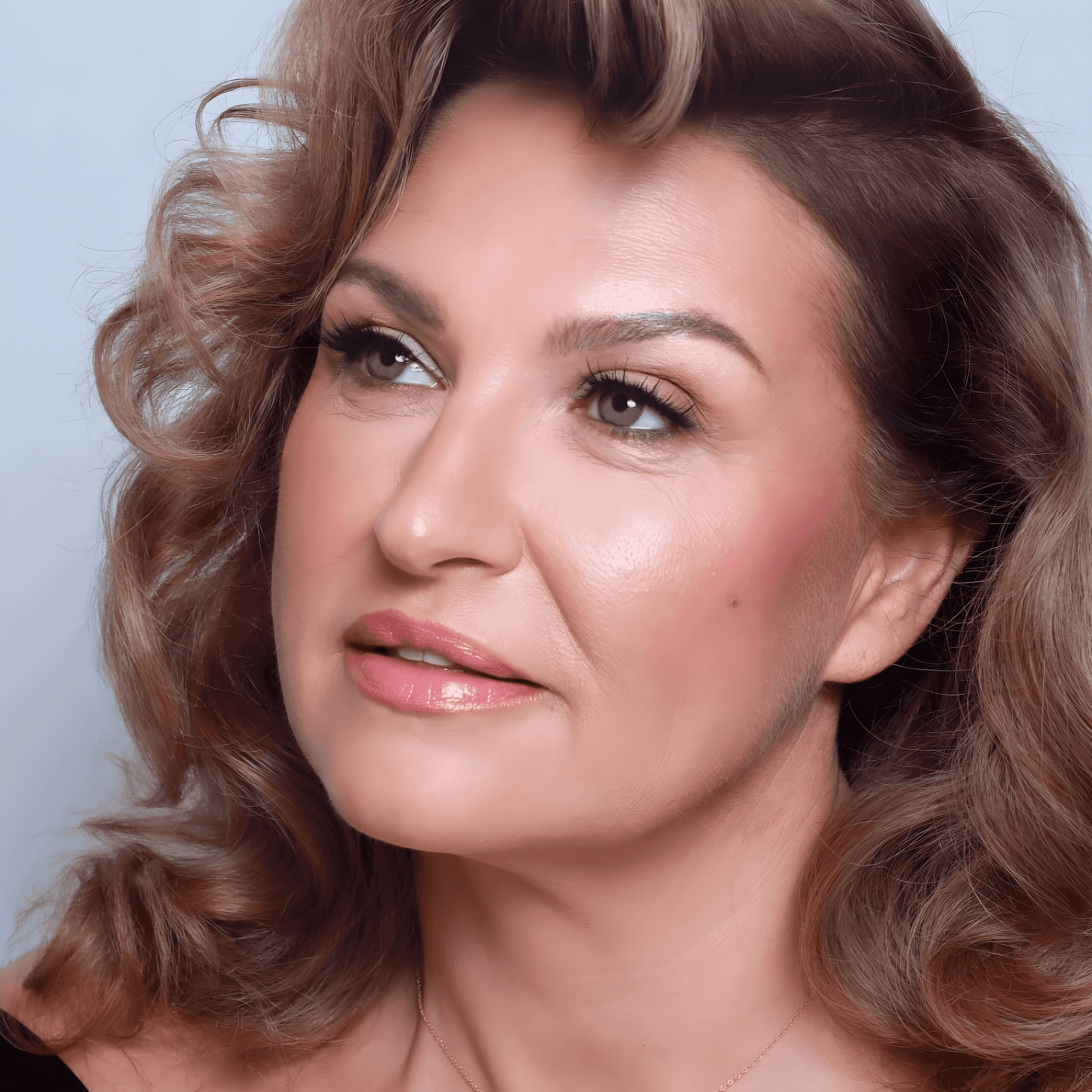timeless romantic curls