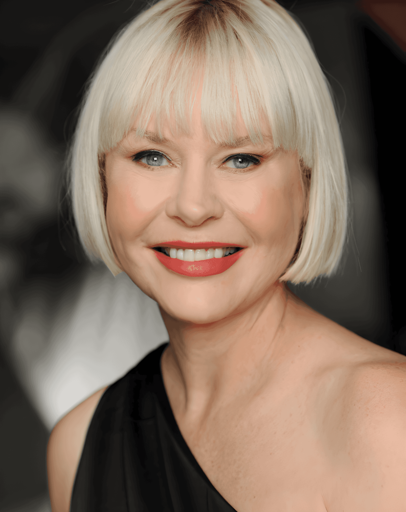 chic blunt bob style