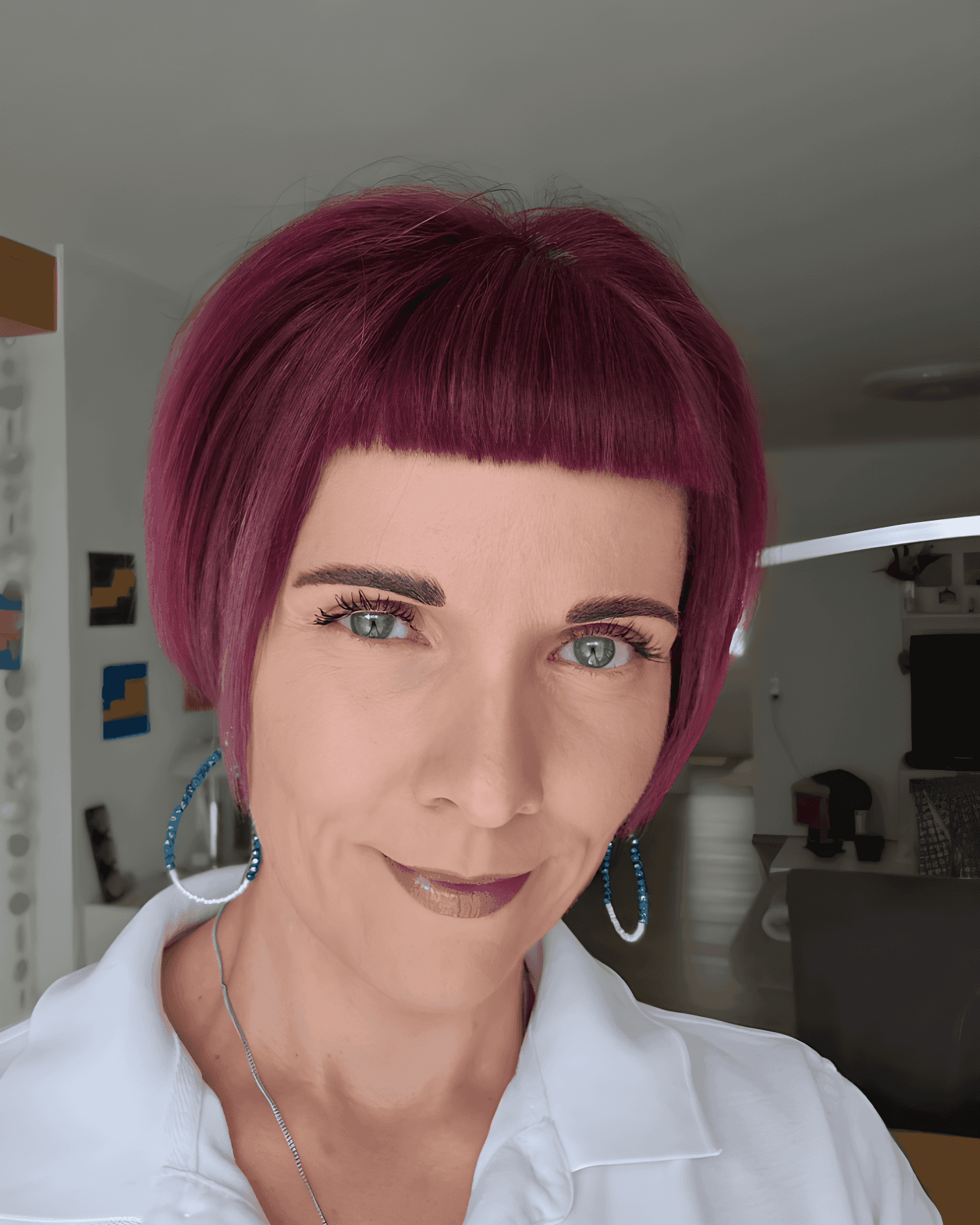 bold bright modern bob