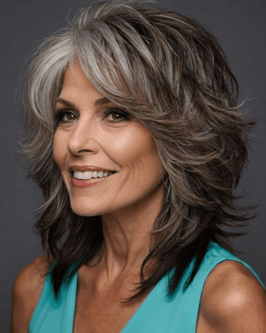 Effortlessly Chic Layered Bob