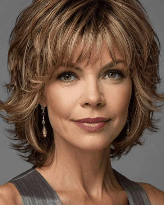 Effortlessly Chic Textured Bob