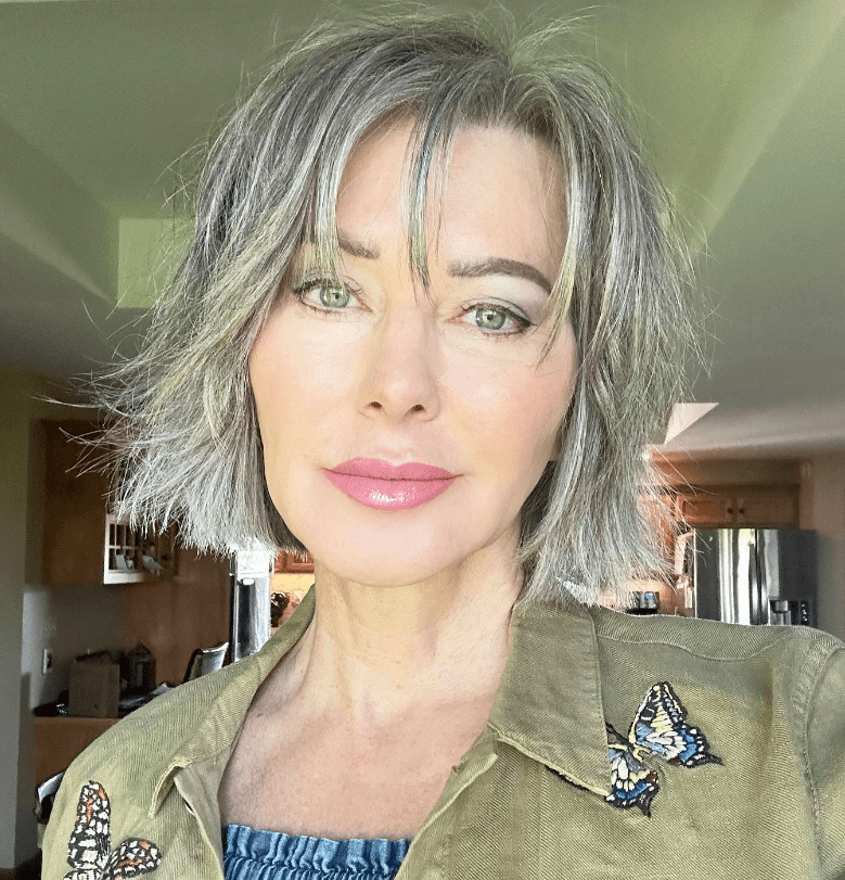 Effortless Gray Bob Style