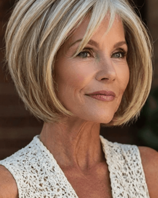 Effortless Textured Bob Style