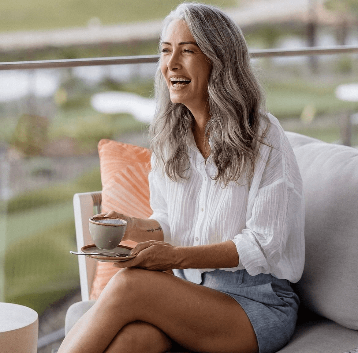 Effortless Silver Wave Beauty