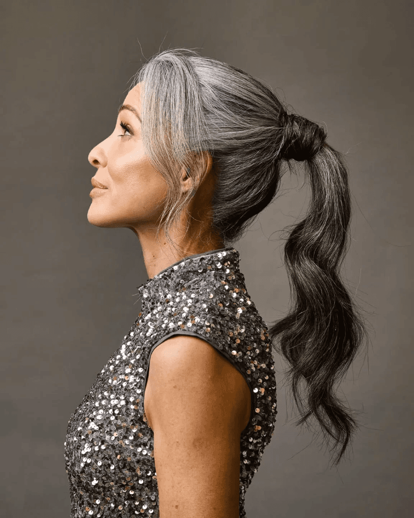 Elevated Waves Ponytail Style
