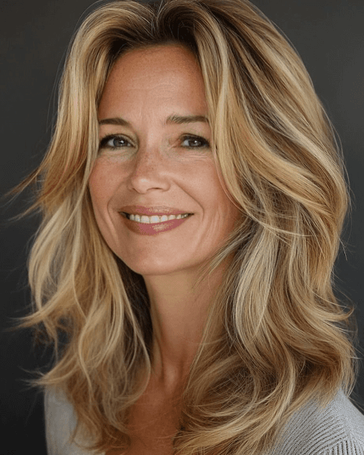 Sun Kissed Blonde Layers