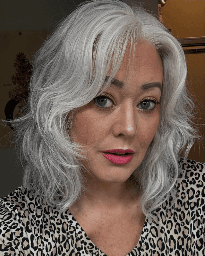 Silver Waves Effortless Elegance